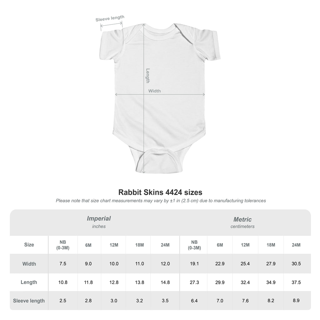 Infant Bodysuit - Babies and Blocks Design