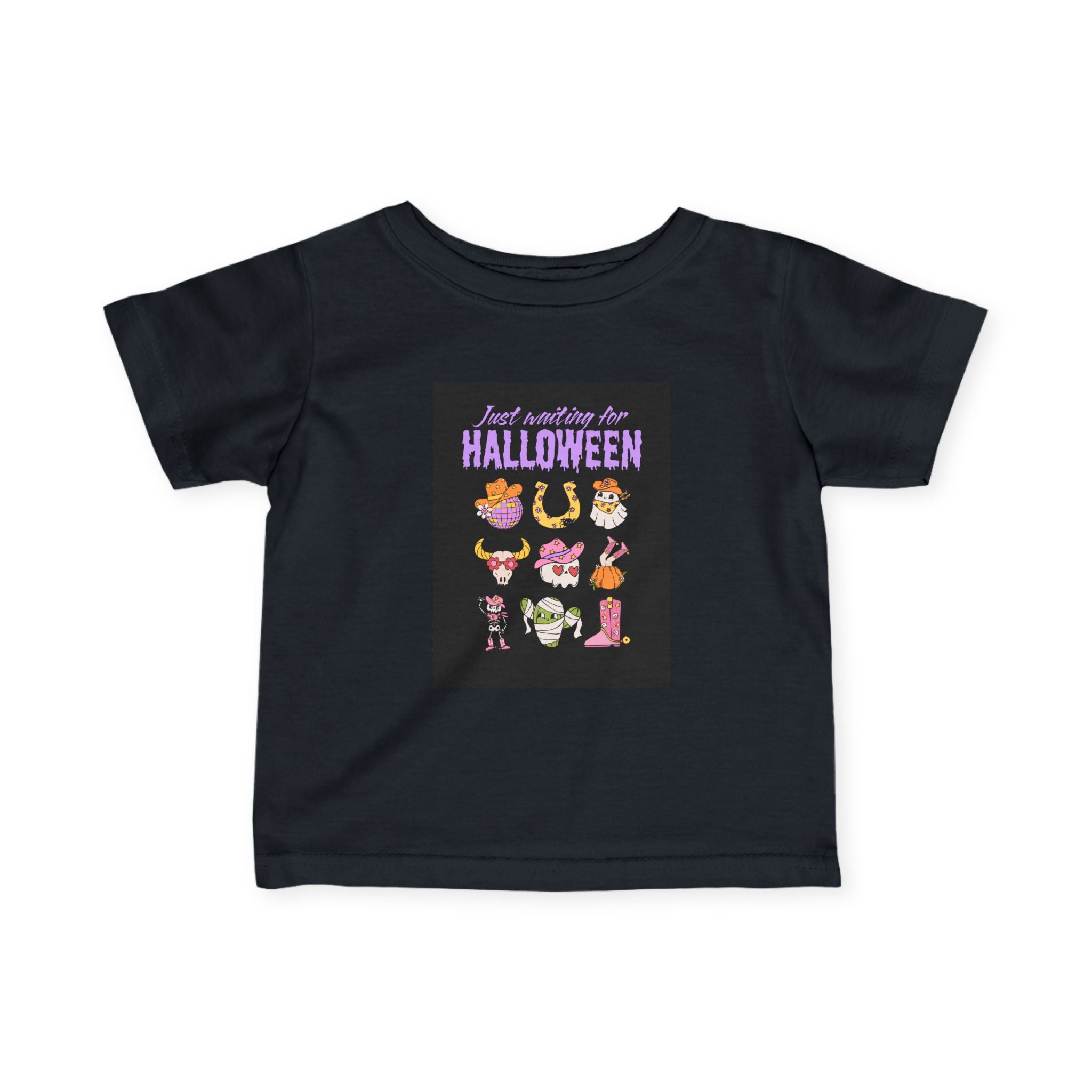 Just Waiting on Halloween - Infant Tee