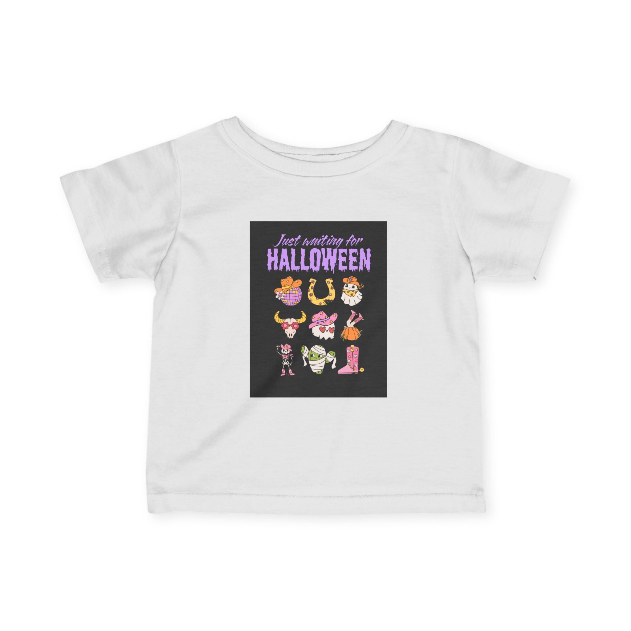 Just Waiting on Halloween - Infant Tee