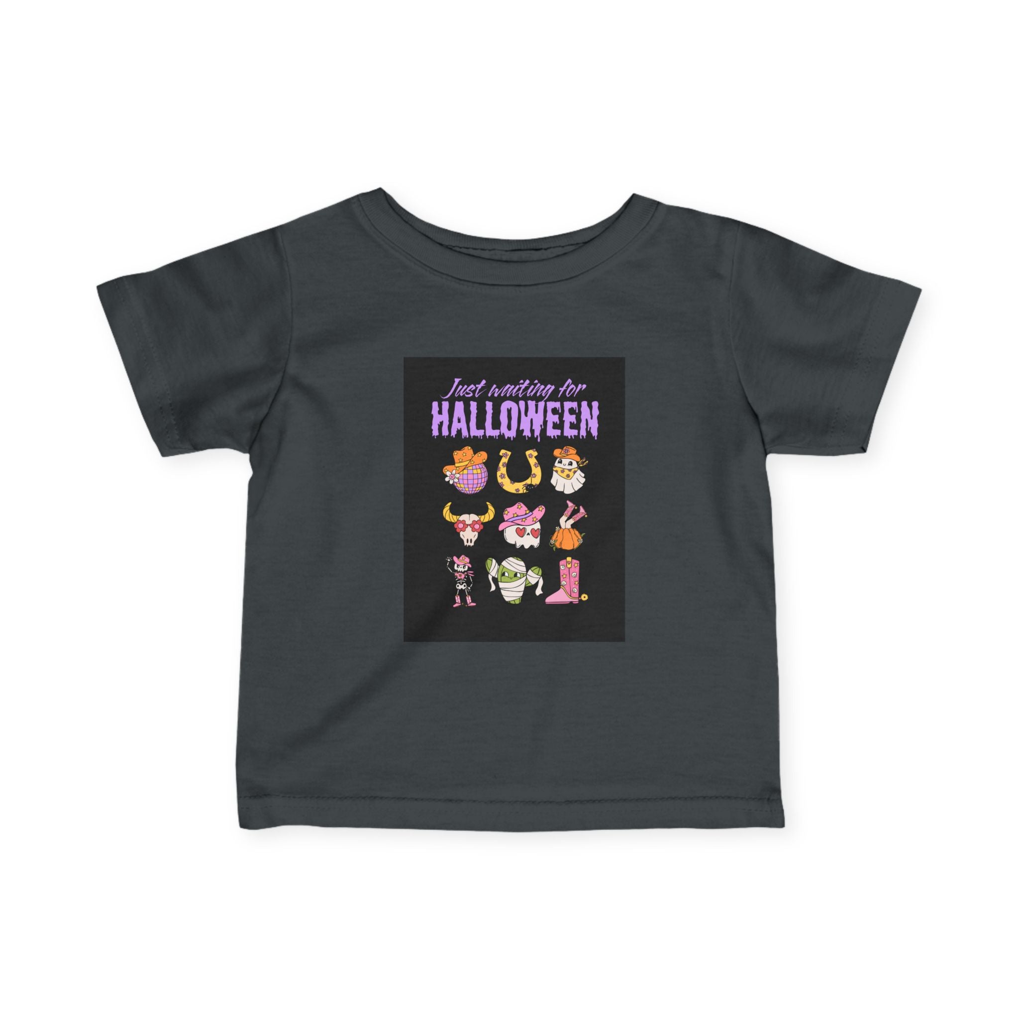 Just Waiting on Halloween - Infant Tee