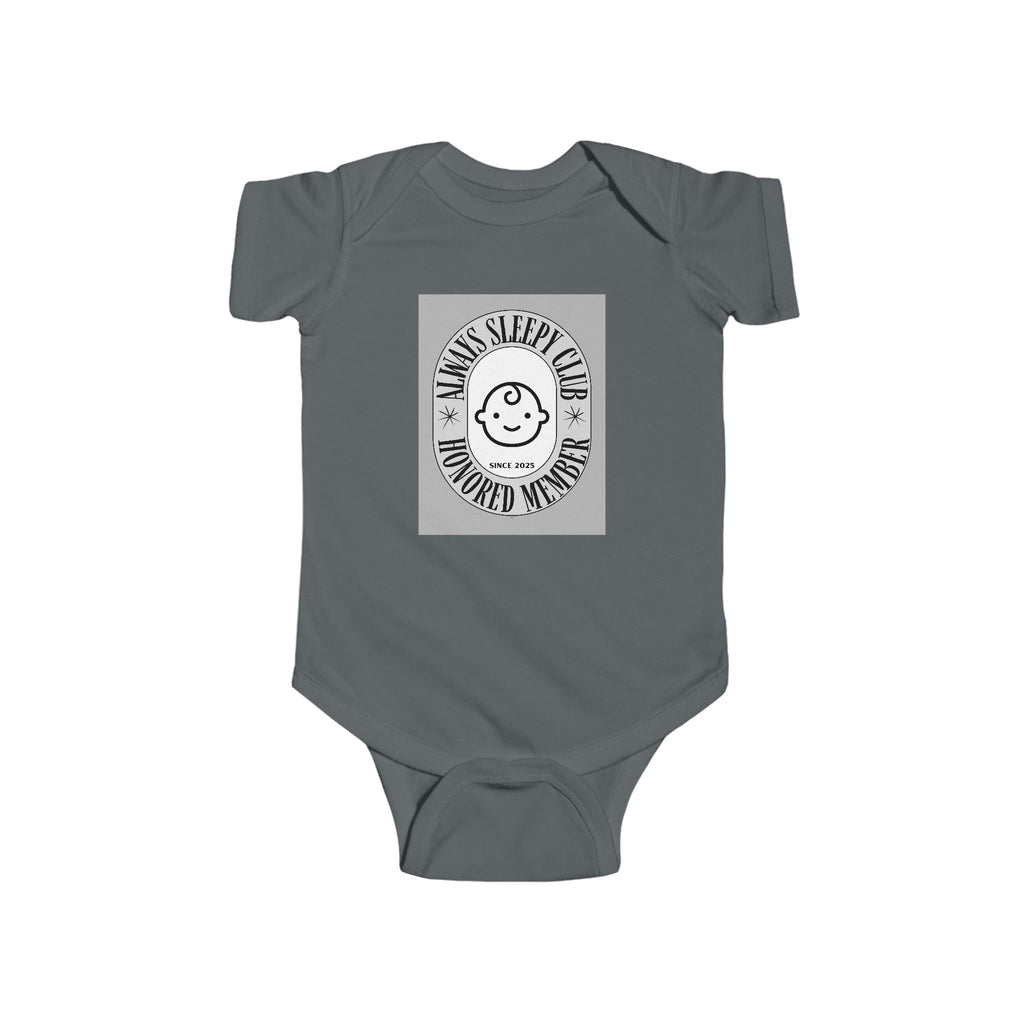 Baby Onesie Always Sleeping Club Unisex 0-24 Months Infant Bodysuit